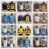 Film vintage hockey jersey retro ccm borduurwerk 71 evgeni malkin jersey 55 larry murphy 19 Bryan Trottier 10 ron francis jerseys