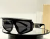 6177 Schwarze dunkelgraue Visier-Sonnenbrille für Damen und Herren, Schild, sportliche Brille, Designer-Sonnenbrille, UV400-Brille mit Box