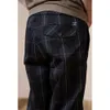 Pantalons pour hommes printemps hiver pantalons à carreaux hommes lâche conique cheville-longueur pantalon mode vérifier grande taille Hip Hop Streetwear 230320