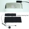 Hunting Jackets 1 Set USB Charged Clothes Heating Pad 5V 8W Carbon Fiber Warmer Electric Pads For Vest Jacket