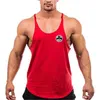 Tabbin de gymnase pour hommes entraîneurs de sport décontractées Stringer Cloring Bodybuilding Singlets Fitness v's Tank Top Scle sans manches