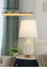 Table Lamps American Creative Bedroom Bedside Lamp Ceramic Nordic Simple Study Touch Dimming Decorative