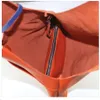 Kvällspåsar Kvinnor Vest European American Retro Soft Leather Large Capacity Shoulder Orange Tote School Shopping 230320