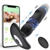 NIEUW TELESCOPISCHE VIBRATINGBUTT -plug anale app Vibrator draadloos externe seksspeeltjes voor vrouwen Ass Anal Dildo Prostaat Massager Buttplug 230316