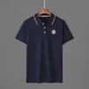 Designer mens polo skjortor kvinnor t skjortor modekläder broderi bokstäver affär kort ärm calssic t -shirt skateboard casual tops tees m90 hög kvalitet topp