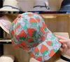 Ty 33 High Strawberry Baseball Caps Man's Cotton Cactus Classic Letter Ball Caps Summer Women Sun Hats Outdoor Adaginable Snapback Cap Girr's Cute Visor222222227