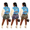 Bulk Großhandel Camouflage Cargo Rock Frauen Figurbetontes Minikleid Reißverschluss Röcke mit Taschen Sommer Streetwear Outfits Fesigner 9503