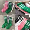 Autre Home Textile Lettres G Designer Chaussettes Coton Stripe Femmes Long Ins Classique Marque Sport Chaussette Mode Bas Confortables Dro Dhq0U