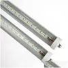 Tubos de LED 8 pés 8 pés 8 pés T8 FA8 Luzes de tubo 45W 4800LM Lâmpadas fluorescentes 85265V Drop Delivery Lighting BBS DHN0U