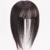 Bangs Invisible Synthetic Front Ordentliches Bang-Haar Fake Fringe Clip in Bang Cover Weißes Haar Natürliche Extensions für Frauen Haarteil 230317