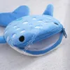 Soft Plush Whales Coin Bags Purse Money Wallet Pouch for Kids Kawaii Key Earphone Organizer Storage Bags ID Credit Card Holder