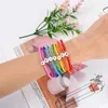 Strand Makersland 7 Uds pulseras de cuentas de semillas para mujeres hechas a mano joyería de moda de amistad pulseras de cuerdas elásticas hombres al por mayor