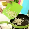 Cutting Mat 4PCS/SET 38x30.5cm Flexible Non-slip Rectangle Plastic Mats Chopping Block Back food cutting board Kitchen Tool 230320