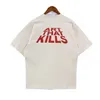 Plus-T-shirts voor heren Polo's Ronde hals geborduurd en bedrukt zomerkleding in polaire stijl met puur straatkatoen e2mk