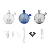 Kit adaptador de bongo de vidro para cachimbo de água Mega Globe para Arizer Solo 2 Air 2 Max