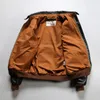 Eastman 16159 Växtbrattad Tea Core Horse Leather Jacket Classic A2 Flight Suit Wax With Vegetable Tanning Oil