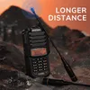 UV-9G GMRS RADIO VATTOSIGHET IP67 Outdoor Two-Way Radio Remote Rechargeble Handheld Dual Band Scanner GMRS Repeater