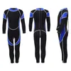 Wetsuits Drysuits neopren uzun kollular wetsuits dalış takım elbise çocuk kızları için rash gardiyanlar bir parça sörf yüzmek şnorkel çocuk#292553 230320