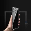 Para iPhone14PROMAX TOPELO CASE Airbag Airbag Airfall Phone Case Apple Apple 12/13 Caixa de silicone transparente