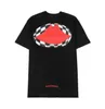 Moda de luxo Mens Camisetas CH Marca Homem T-shirt Horseshoe Flower Tees Verão Cruz Sânscrito Carta Manga Curta Designer Camisetas Mulheres Top Camisa Hip Hop Sweater 9L2P