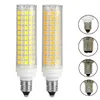 لمبة LED Dimmable 15W BA15D E11 E12 E14 136 LEDS SMD 2835 مصابيح الذرة السيراميك استبدال 100W مصابيح الهالوجين 220V 110V الإضاءة الرئيسية D2.0