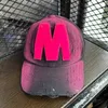 Großbuchstabe Patch Baseball Cap Männer und Frauen Sommer Distressed Outdoor Paar Sun-Poof Schirmmützen Zerrissene Großhandel