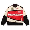 Jackets masculinos homens lacíveis homens homens hip -hop beisebol jacket jacket timesity jacket Blackair Racing Borderyery Outwearwear Tops Tops Spring 2303321