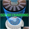 Solar Street Light 60LED/120LED REMOTE LED CAM LAMP USB RECHARGEABLE UFO BB Portable Lanterns Emergency Lights For Handing Fishing DR DHFVV