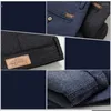 Pantaloni da uomo Cotone Lino Lavoro d'ufficio Slim Smart Casual Nero Business Uomo Regular Fit Social Pantaloni lunghi Estate