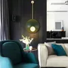 Vägglampor modern sconce led ljus hem inomhus dekor glasvägg lampa nordiska färgglada lampor fixtur för vardagsrum