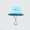 2023 Chapéus de aba larga Designer de chapéu de balde para mulheres Boné desfiado Oito cores para escolher fashionbelt006