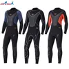 Wetsuits Drysuits Fulbody Erkekler 3mm Neopren Wetsuit Sörf Yüzme Dalış Takımı Triatlon Soğuk Su Tüplü Şnorkelle Yüzbaşı Mızrak Yaratma 230320