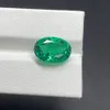 Loose Diamonds Meisidian Oval Cut 9x11mm 34 Lab Created Grown Muzo Green Emerald Gemstone 230320