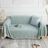 Chair Covers One Piece Sofa For Living Room Chenille Cushion Couch Cover Modern Minimalist Corner Towel Seat Pad CoverChair
