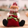 Рождественские украшения 1 % для домашней куклы Portable Apple Bag Candy Candy Santa Claus подарок