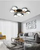 Chandeliers Modern Living Room Macaron Chandelier Bedroom Ceiling Deoration Lamp Nordic MInimalist Wood Art Tree Branch LED