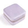 Velvet Travel Jewelry Box Box