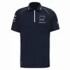 Męskie koszulki f1t-shirt kombinezon wyścigowy Wersja 2023 Racing Suit z krótkim rękawem T-shirt Fabryka Wersja zespołowa Wersja Praca Polo koszulka Polo