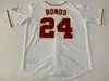 Custom Arizona State ASU College Baseball Jersey Barry Bonds Reggie Jackson Luke Hill Ryan Campos Luke Keaschall Wyatt Crenshaw Khristian Curtis Ross Dunn Stitched