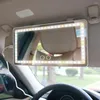 İç Aksesuarlar Araba Vizörü Vanity Ayna LED Işıklarla Karartma 60 Ayarlanabilir Sensör