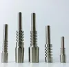 Titanium Tip Smoking Hand Tools Domeless 10mm 14mm 18mm GR2 Inverted Grade 2 Ti Nails for NC Kit Straw Concentrate Dab Rigs