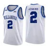 Basketball collégial 15 Ryan Arcidiacono Jerseys Villanova Wildcats 33 Dante Cunningham 2 Kris Jenkins 1 Scottie Reynolds 4 Darrun Hilliard 5 Phil Booth Couture NCAA