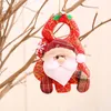 Dekoracje świąteczne 1PCS Pluszowe dekoracja dekoracja Święta Święta Snowman Reindeer Doll for Tree Wakacyjna impreza