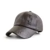 Czapki kulkowe Wysokiej jakości skórzana czapka dla mężczyzn solidna zimowa skórzana czapki baseballowe marka czapka bone męskie czapki 230320