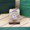 High Quality Women's Watch Asia 2813 Automatic Watch 278381rbr 31mm White Dial Diamond Ring 18k Rose Gold Stainless Steel Strap Folding Buckle 278271 silver watch