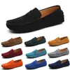 Men Casual schoenen Espadrilles Triple Black Navy Wine Red Taupe Sky Blue Bourgondy Mens Sneakers Outdoor Jogging Walking Fiftien