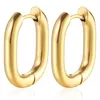 Rücken Ohrringe Metall Silber Golden Clip Für Frauen Mädchen Einfache Gold Farbe Punk Ohrring Partei Schmuck