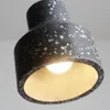 Lampade a sospensione Nordic Novità Creatività LED Terrazzo Cemento Luci concrete Lampada a sospensione industriale moderna per camera da letto