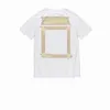 Tshirts Mens T Shirts Off Tees Tops Womens Casual Shirt Luxurys Clothing Street Shorts Sleeve White Clothes Summer2msV