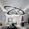 Kronleuchter Moderne LED Kronleuchter Kristall Ring Innenbeleuchtung Glanz Loft Licht Für Wohnzimmer Schlafzimmer Küche Fixture Lichter